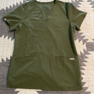 Dark Olive Casma XS Scub Top